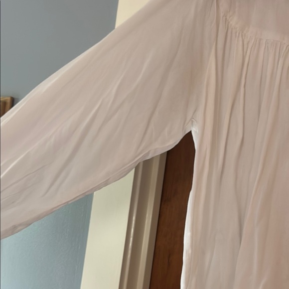 Emerson Fry Ruffled White Blouse - Picture 4 of 4